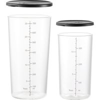 ESGE Becherset Glas zu Zauberstab 700 und 400 ml