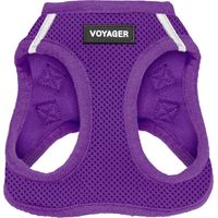 Voyager Step-In Air Hundegeschirr by Best Pet Supplies - All Weather Mesh Step in Vest Harness für kleine und mittlere Hunde, Lila, size L - Brust 45-52 cm