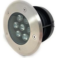 Faretto Da Terra Calpestabile Segnapassi Carrabile 7 Watt Led Luce Naturale Ip67