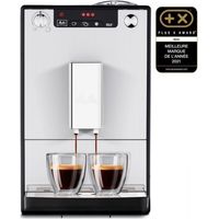 Machine a Cafe broyeur a grain - Melitta - Solo - Argent