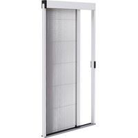 Moustiquaire plissée L1200 x H 2400 mm - Blanc