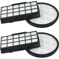2 Ensembles Filtre pour filtre Rowenta Xtrem Power Cyclonic RO6921EA, RO6941EA, RO6951EA, RO6954EA, RO6962EA, RO6963EA, RO6971EA, RO6984EA, RO6993EA, Remplace ZR006001