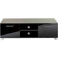 Modern White 140cm Matt Gloss TV Stand Cabinet Suitable for 40 49 50 55 65 Inch 4K LED Flat Screen TV's