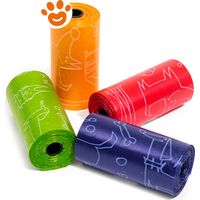 Leopet Sacchetti Igienici Colorati (x20 Pezzi) - Leopet Sacchetti Igienici Colorati (x20 Pezzi) - Confezione Da 1 Pezzo (Colori Assortiti)