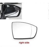 Accessoires auto pour Ford Kuga 2013-2019 : rétroviseurs extérieurs latéraux, lentilles réfléchissantes, verre de rétroviseur chauffant, 1 pièce (1 pièce côté droit)