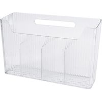 Organisateur Murale Transparent Rangement Sous Evier Cuisine. Meuble Van Aménagé. Idéal Film Plastique. Papier Alu et Accessoires Salle de Bain