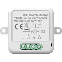Tuya Smart Switch ZigBee Fernschaltermodul, unsichtbarer Zero Fire-Schalter, Timer, ZigBee Zero Fire Einwegschalter