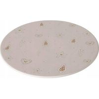 Piatto decorativo boltze BAKERY ceramica 30 cm grigio