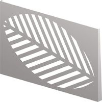 Cover climatizzatore - copri split - copri motore esterno 80x50 cm in alluminio, da verniciare come vuoi tu