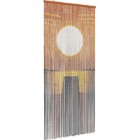 vidaXL Insect Door Curtain Multicolor 200 x 90 cm Bamboo