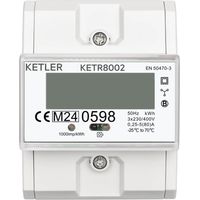 contador eléctrico ketler ketr8002 80a certificado mid