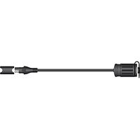 Adapter für Tecmate Ladegerät SAE/12V-Steckdose, wasserdicht, 10A Max, Länge: 0,5 m. Ersetzt Xtesae76.