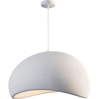 Lampe suspendue en résine - 40CM - Astra Blanc