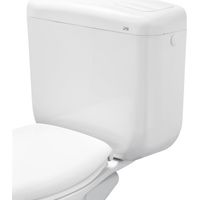 Cassetta di scarico monoblocco doppio pulsante bianca - 9lt