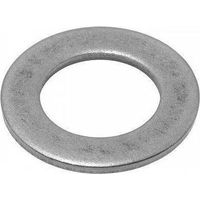 Rondelle Plate Moyenne Acier Zingue Blanc M3 - NFE 25513 - D. int 3,2mm / D. ext 8mm - Boite de 200