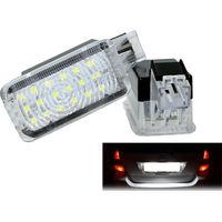 Kit Luci Targa Led Acura ZDX TLX TL RLX MDX 12V 5W Bianco No Errore