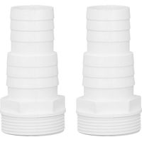 Adaptateur de Tuyau de Pompe de Filtre de Piscine, Adaptateur Tuyau Piscine de Piscine 1 ‑ 1/2 Pouce à Filetage Mâle Adaptateur de Tuyau de Filtre de Piscine