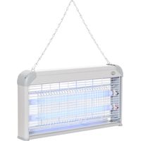 Lampada antizanzare elettrica 30W copertura 60 m² esterno interno