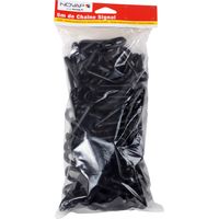 Novap – Chaîne de signalisation 6mm x 5m en polyéthylène haute densité – Résistante aux U.V. – Pour balisage intérieur et extérieur – 1165397