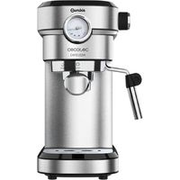 Cafetière à dosettes Cecotec Cafelizzia 790 Steel Pro – Acier inoxydable – Système Thermoblock – 20 bars de pression – Buse vapeur orientable
