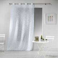 douceur-dinterieur Visillo y Cortina Clásica blanca 140 x 240 cm