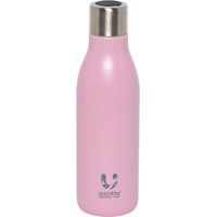 Asobu UV-Light Bouteille Purificatrice d'Eau Rose 0,5 L