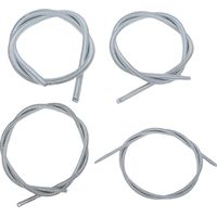 Kit de cintreuse à ressort 4 en 1 pour tubes fins en acier, cuivre et aluminium (diamètres 3/8, 1/2, 5/8 et 3/4 pouces), longueur 1100 mm (43,31 pouces).