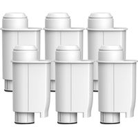 AQUA CREST Intenza+ Water Filter Replacement for Brita®, Philips®, CA6702/00, Coffee Water Filter, Gaggia® Mavea®, Reduces PFAS, PFOA/PFOS (Pack of 6)