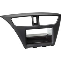 Support autoradio compatible avec Honda Civic ap12 Avec vide poche Induction Qi Noir