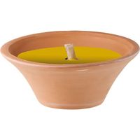 LA FRANCAISE VASQUE TERRE CUITE CITRONNELLE 13 9CM 1192168