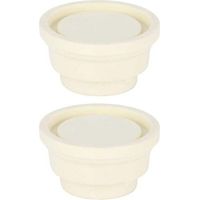 UlisemPool Ladder Stopper, 2 Pieces Pool Ladder Rubber Stopper Swimming Pool Accessory For Swimming Pool Ladders