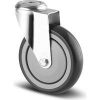 Roulette de manutention 1670 PJP - pivotante - 70 kg - 100 x 32 mm - TENTE