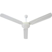 Ventilatore da Soffitto melchioni con 3 Pale, 5 Velocità, Diametro 120 cm, 65 W di Potenza, Comando Filare a Parete, Colore Bianco, MF 2215AS