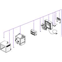 Caja transmisora blanca ORIGINAL AMBROGIO robot 4.36 - 4.0 BASIC
