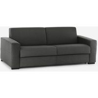 Divano letto matrimoniale sfoderabile idrorepellente Bormio 180 - Grigio Scuro