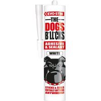 EVO-STIK 30617830 The Dogs Bllcks Multipurpose Adhesive & Sealant White 290ml EVOTDBWH