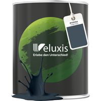 Wandfarbe Grau Grün Blau Matt Innenfarbe – Deckkraft Klasse 1, VOC-frei, Ohne Grundierung, Tropfarm – Wohnzimmer & Schlafzimmer – 1L – Veluxis (Twilight Moss)