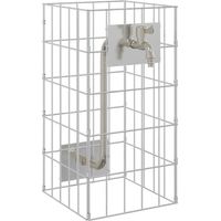 Robinet Gabion Argenté 26 x 25 x 50 cm Acier inoxydable