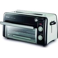 Tefal TL600830 Toast N'Grill tostadora negra 1300W