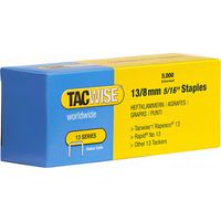 Boîte de 5000 agrafes galvanisées de type 13 L. 8 mm - TA-0234 - Tacwise