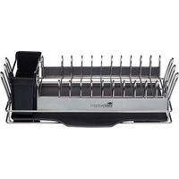MasterClass Compact Stainless Steel Dish Rack Drainer