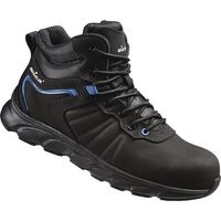 Bottes de sécurité Mathi taille 45 noir/bleu S3 SRC EN20345 Cuir
