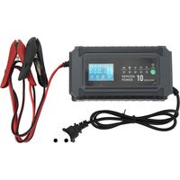 Chargeur de batterie intelligent 12V 24V automatique, entretien batterie voiture avec prise EU 220V