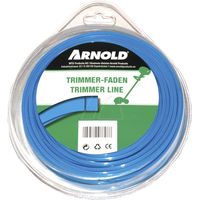 2,4 mm × 36 m quadratischer Trimmerfaden aus Nylon ARNOLD