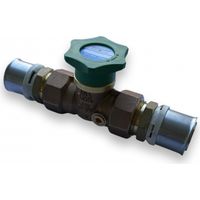 Aba Beul Quickturn Kolbenventil DN32 Alpex F50 Profi Anschluss Press ohne Entleerung 71475.040.2