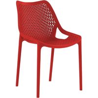 Chaise LIBERTY en polypropylène style design pour extérieur