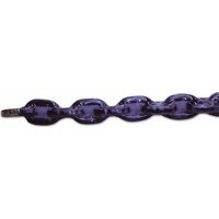 Catena Antifurto Maglia Quadra Guaina in PVC 6 mm Lunghezza 60 cm