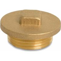 Raccord fileté en laiton bouchon 1/2" AG