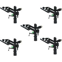 1-Zoll-weiblicher bidirektionaler verstellbarer landwirtschaftlicher Bewässerungsauslauf. Packen Sie 5 Einheiten. Exclusives Angebot