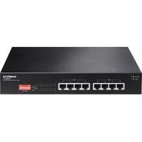 Switch di Rete PoE+ Gigabit a 8 Porte con Portata Estesa e Commutatore DIP - EDIMAX GS-1008P V2